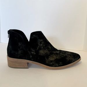 Vaneli Homer Shimmer Suede Bootie